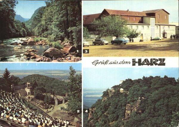 Thale Harz Bodetal Bergtheater Berghotel Rosstrapp