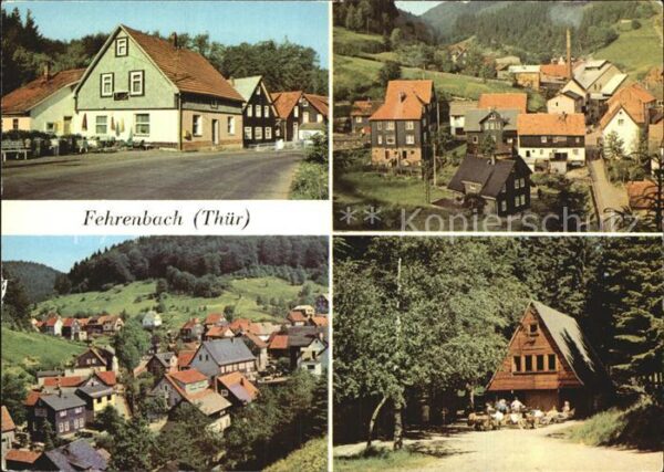 Fehrenbach Thueringer Wald HOG Rasthof Teilansichten Waldbaude Wer