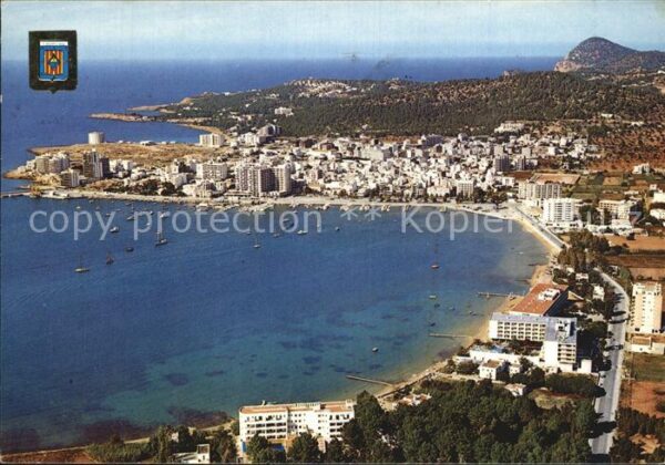 San Antonio Abad Bahia Bucht Fliegeraufnahme