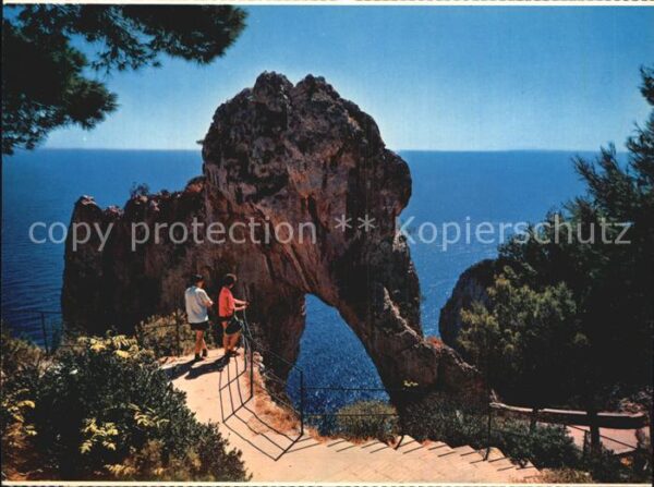 Capri Arco naturale Felsen