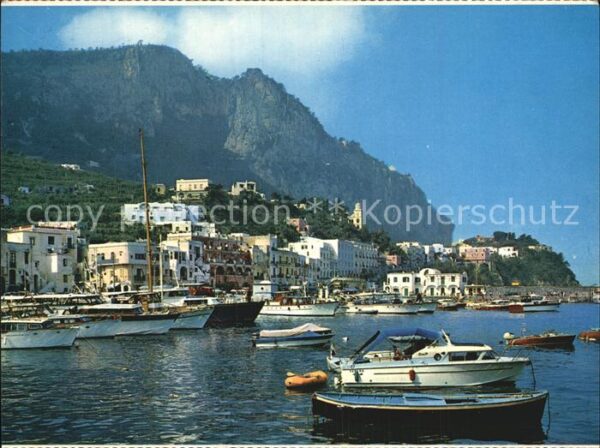 Capri Porto e Castel Barbarossa