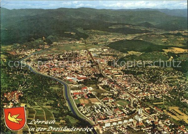 Loerrach Stadt in der Dreiländerecke Deutschland