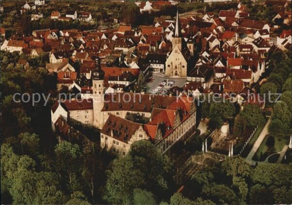Weikersheim Schloss mit Marktplatz Romantische Stra