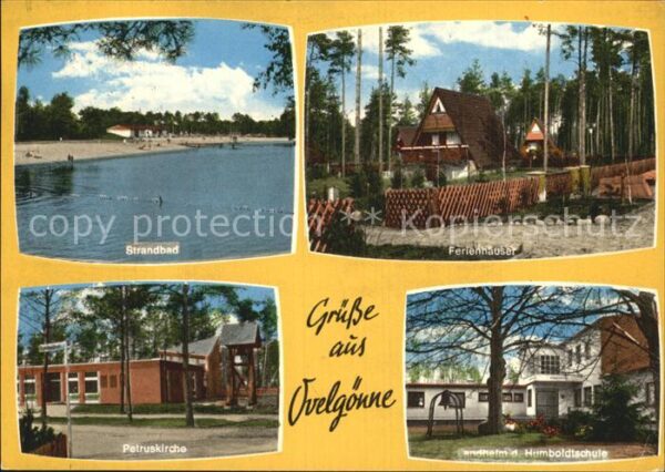Ovelgoenne Celle Strandbad Ferienhäuser Petruskirche Lan
