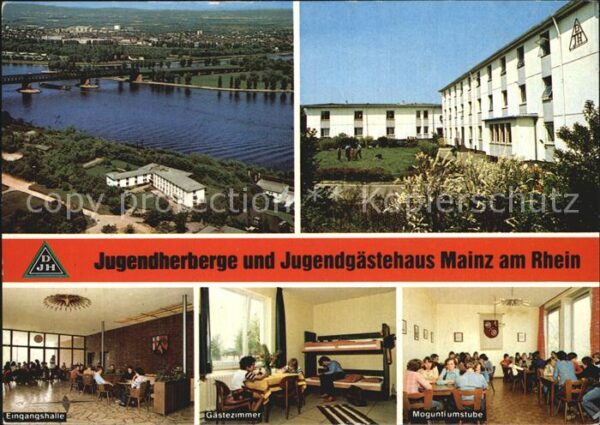 Mainz Rhein Jugendherberge und Jugendgästehaus