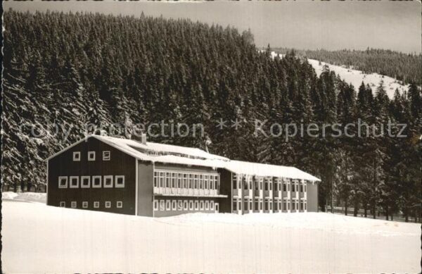 St Andreasberg Harz Internationales Haus Sonnenberg im Wint