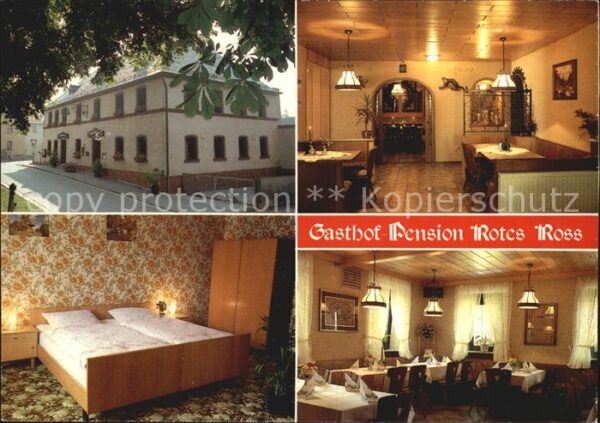 Kirchenlaibach Gasthof Pension Rotes Ross Gaststube Fr