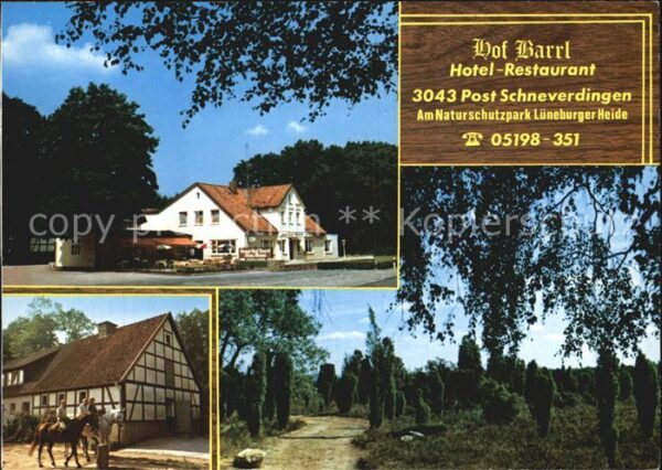 Schneverdingen Hotel Restaurant Hof Barrl Naturschutzp
