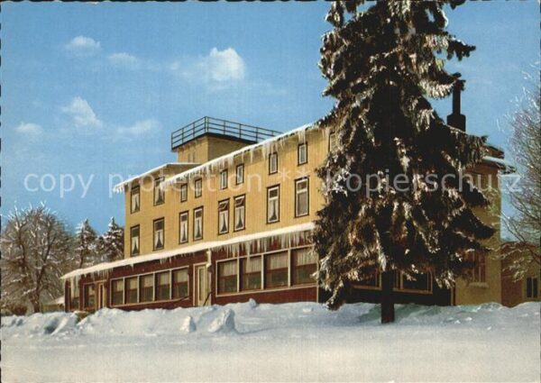 Wieda Berghotel Stöberhai Winterpanorama