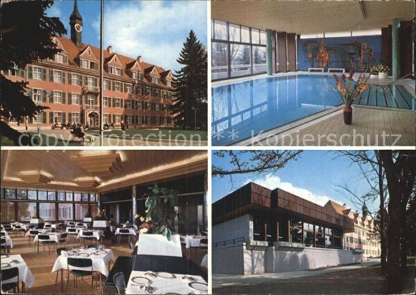 Bad Duerrheim Kurklinik Sonnenbühl Speisesaal Hallenb