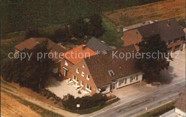 Borgholzhausen Heinrich Zurmühlen Gasthaus Fliegeraufn