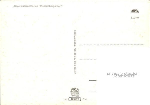 Windischbergerdorf Bayerwaldsanatorium – Bild 2