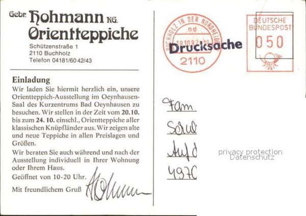 Buchholz Nordheide Gebr Hohmann Orientteppiche – Bild 2
