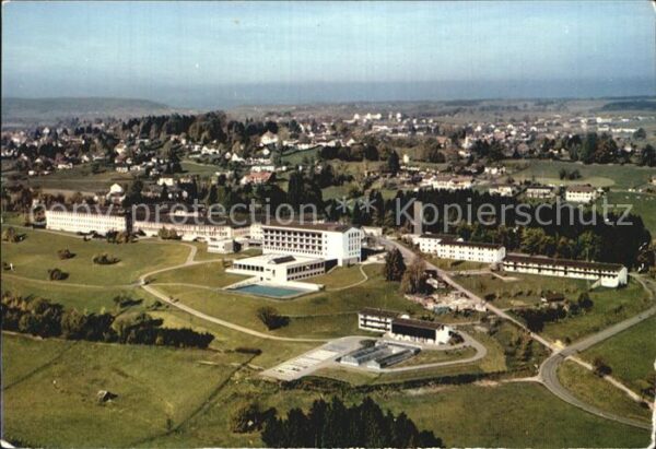 Murnau Staffelsee Unfallkrankenhaus Fliegeraufnahme