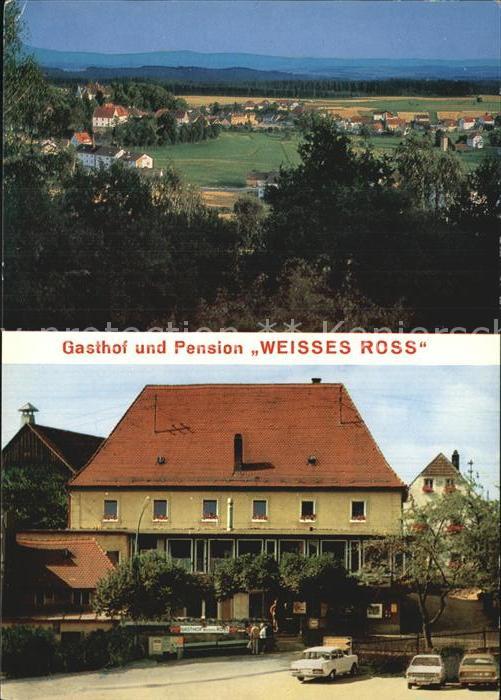 Friedenfels Gasthof Pension Weisses Ross Landschaft