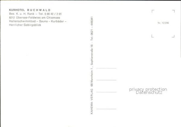 Feldwies Kurhotel Buchwald – Bild 2