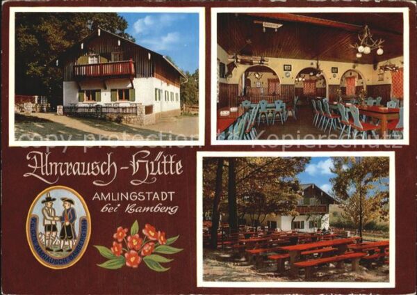 Amlingstadt Almrauschhütte Volks und Gebirgstrachte