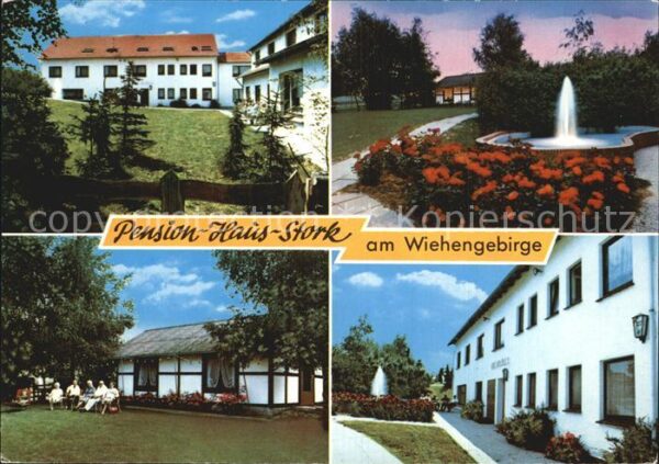 Bad Holzhausen Luebbecke Pension Haus Stork am Wiehengebirge Fon