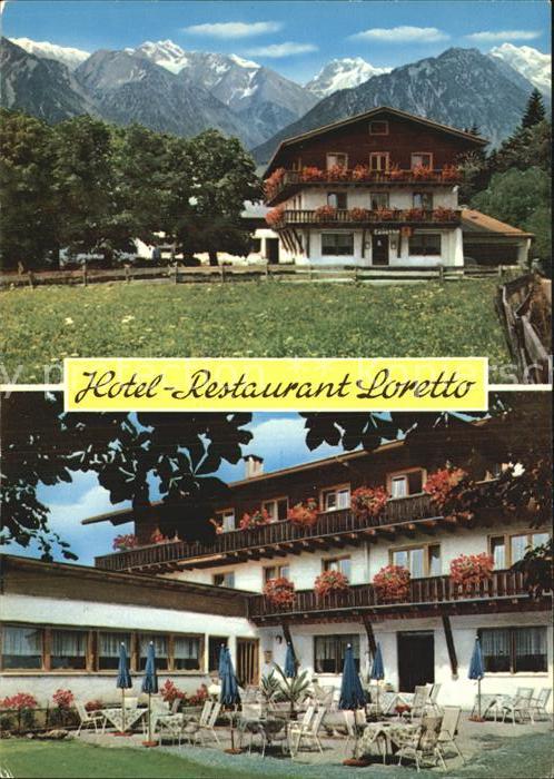 Oberstdorf Hotel Restaurant Loretto Terrasse Alpen