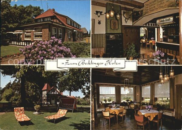 Becklingen Wietzendorf Gasthof Zum Becklinger Holz Restaurant