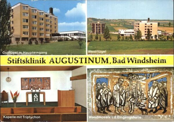 Bad Windsheim Stiftsklinik Augustinum Kapelle Wandmos