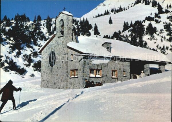 Malbun Friedenskapelle Wintersportplatz