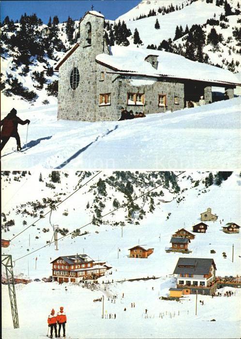 Malbun Friedenskapelle Wintersportplatz