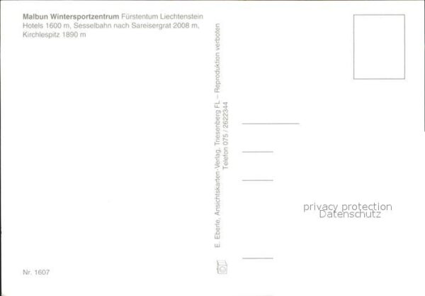 Malbun Sesselbahn Sareisergrat Kirchlespitz So – Bild 2