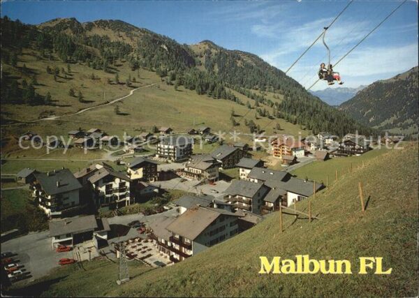 Malbun Sommerpanorama Wintersportplatz Sesselb