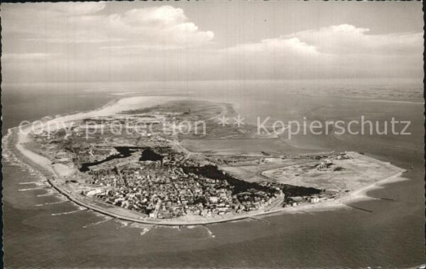 Norderney Nordseebad Insel Strand Luftaufnahme