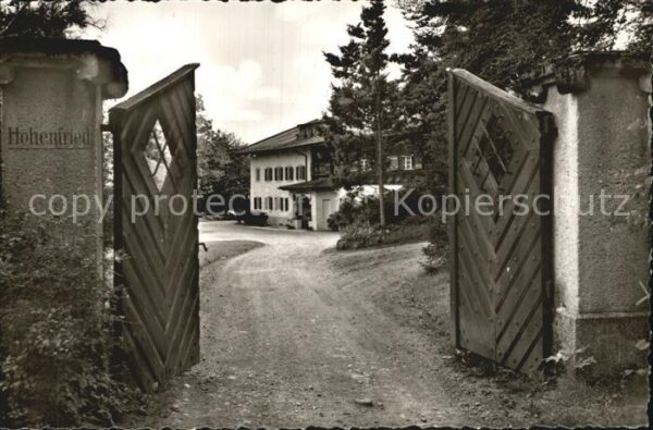 Westerham Bad Aibling Deutsches Rotes Kreuz Erholungsheim Hoh