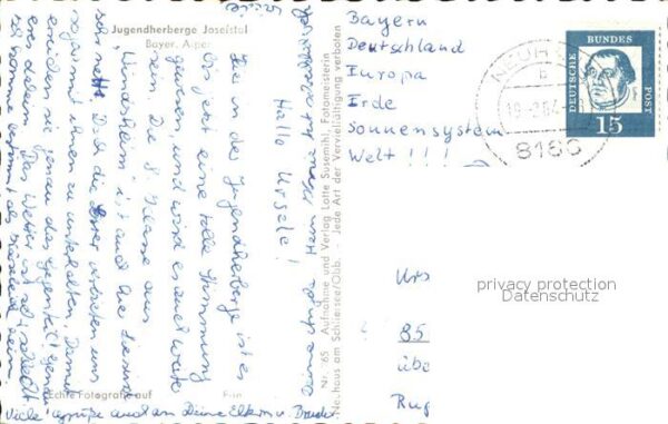 Josefstal Jugendherberge Alpen Winter – Bild 2