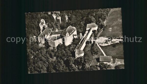 Beuron Donautal Burg Wildenstein Luftaufnahme