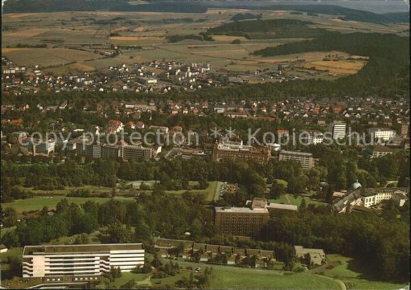 Bad Wildungen Weltbad Luftaufnahme
