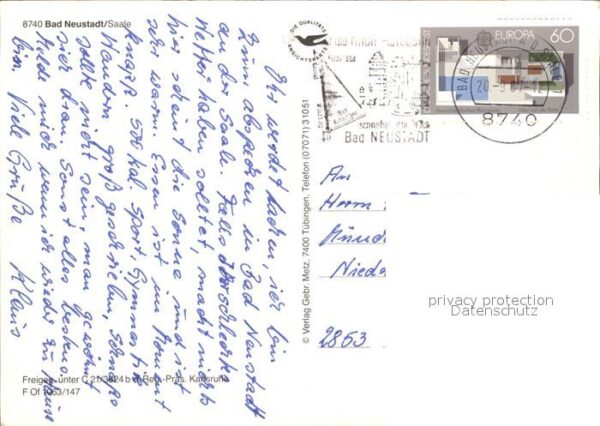 Bad Neustadt Luftaufnahme Kirche Ansicht – Bild 2