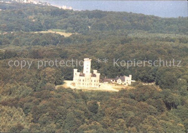 Granitz Ruegen Jagdschloß Schinkel Luftaufnahme