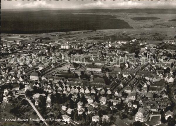 Freudenstadt Luftaufnahme Höhenkurluftort Zentrum