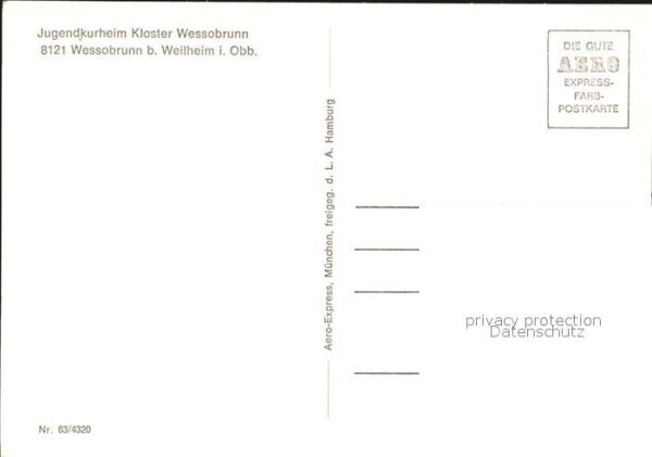 Wessobrunn Jugendkurheim Kloster Luftaufnahme – Bild 2