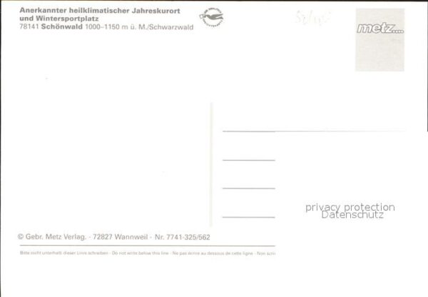 Schoenwald Schwarzwald Luftaufnahme Ansicht – Bild 2