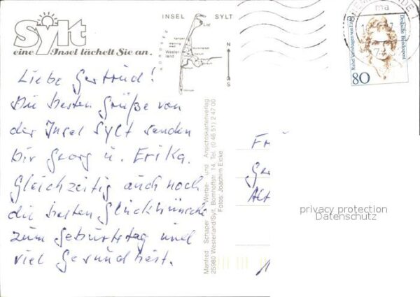 Sylt Luftaufnahme Insel Nordsee – Bild 2