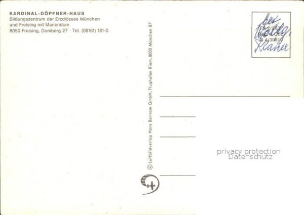Freising Oberbayern Luftaufnahme Kardinal Döpfner Haus Bild – Bild 2
