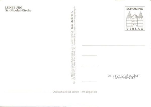 Lueneburg Luftaufnahme Sankt Nicolai Kirche – Bild 2