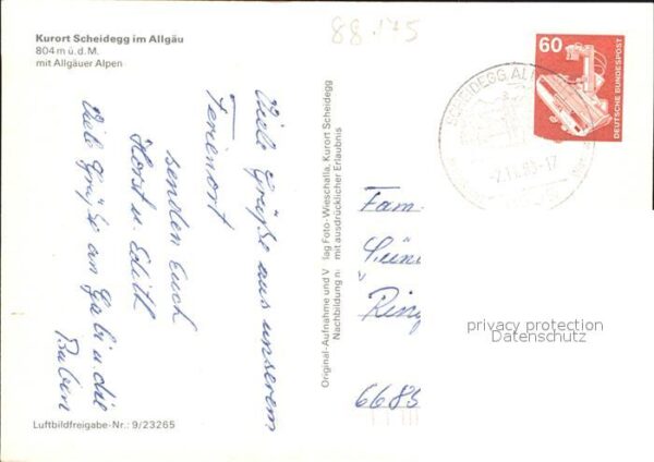 Scheidegg Allgaeu Kurort Alpen – Bild 2