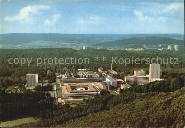 Saarbruecken Luftaufnahme Universität