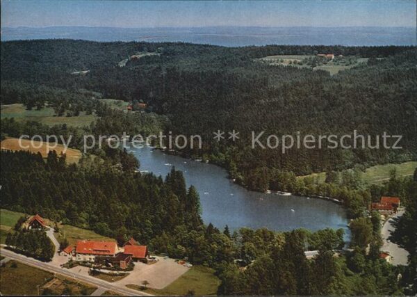 Ebnisee Shwäbischer Wald Luftaufnahme
