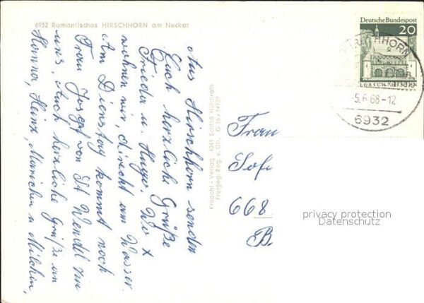 Hirschhorn Neckar Luftaufnahme Staustufe – Bild 2