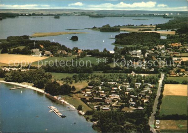 Bosau Luftaufnahme Plöner See