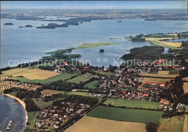 Bosau Luftaufnahme Plöner See Luftaufnahme