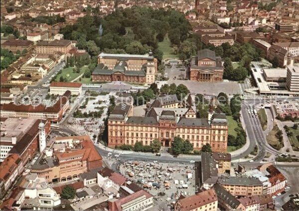 Darmstadt Marktplatz Schloss