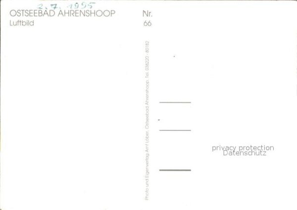 Ahrenshoop Ostseebad Luftaufnahme – Bild 2